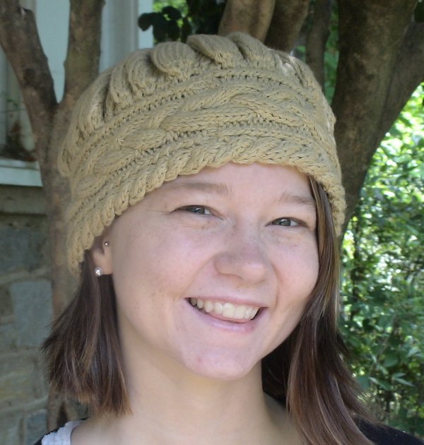 Cabled Headband Hat Pattern