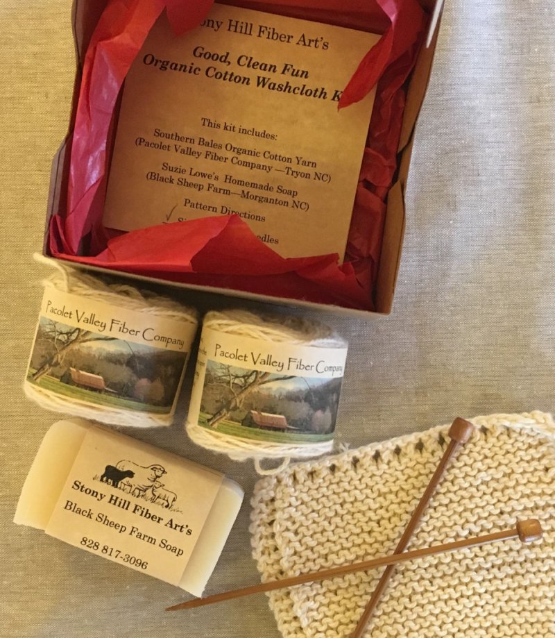 Organic washcloth kit