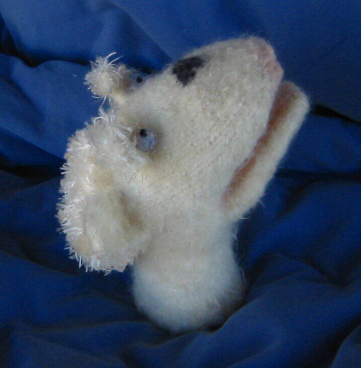 Felted Sheep Puppet