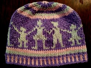 Fair Isle Little People hat