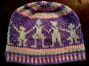 Fair Isle Little People hat