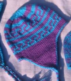 Knitted Sherpa Hat Pattern