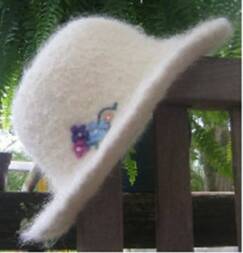 Felted Flat Brim Pattern