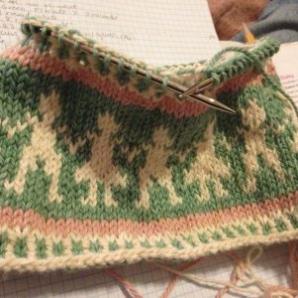 Fair Isle Little People Hat pattern