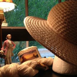 knitting pattern for Wide Brim Summer Hat
